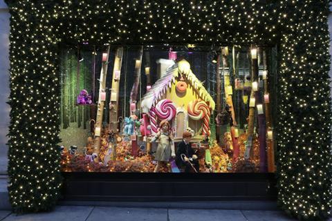 Louis Vuitton The Goose Game Festive Holiday Window Displays